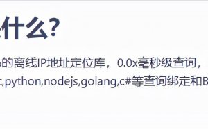 Ip2region - 准确率99.9%的离线IP地址定位库